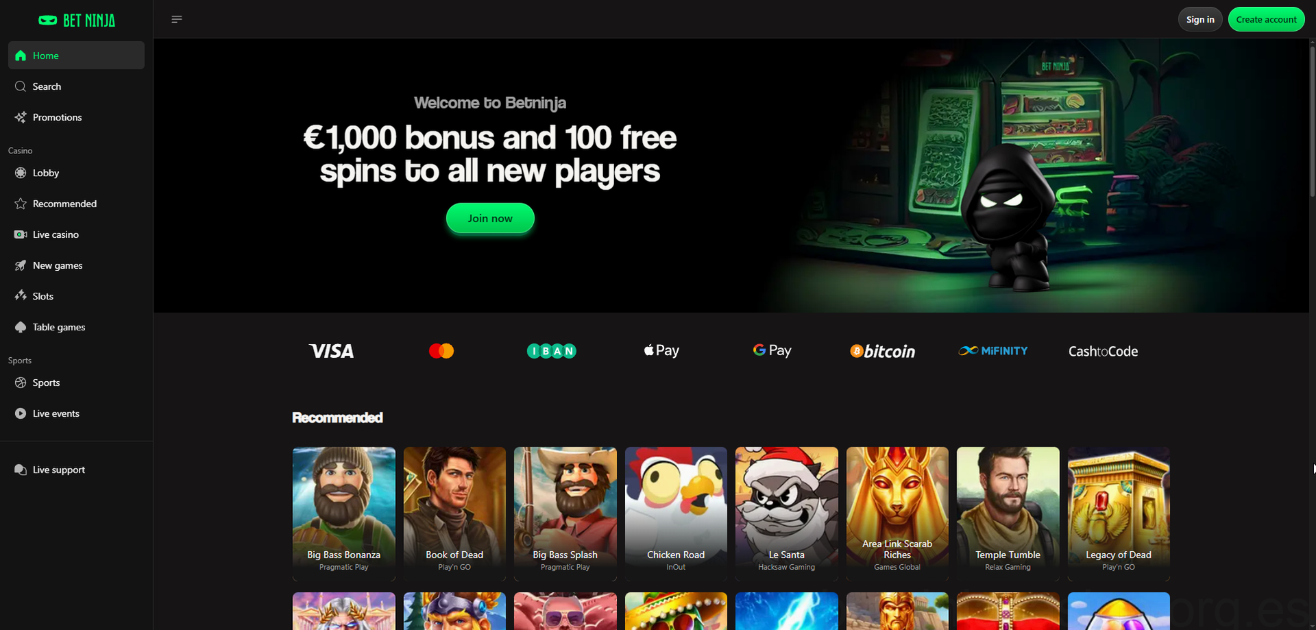 Betninja Casino Casino